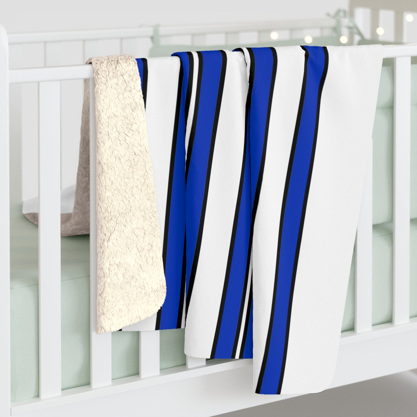 Israel Retro Stripes Blanket Throw