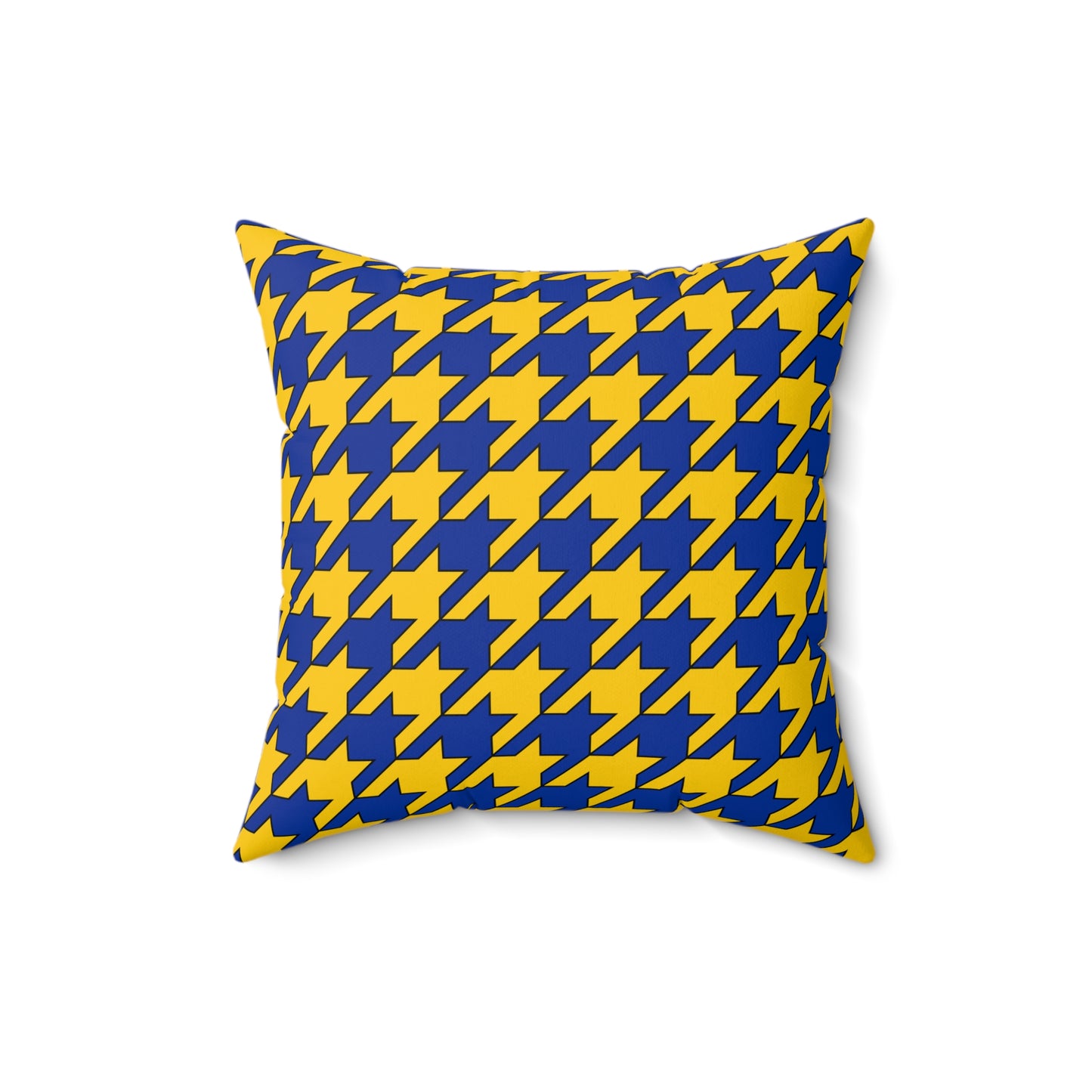 European Union Retro Houndstooth Cushion Pillow