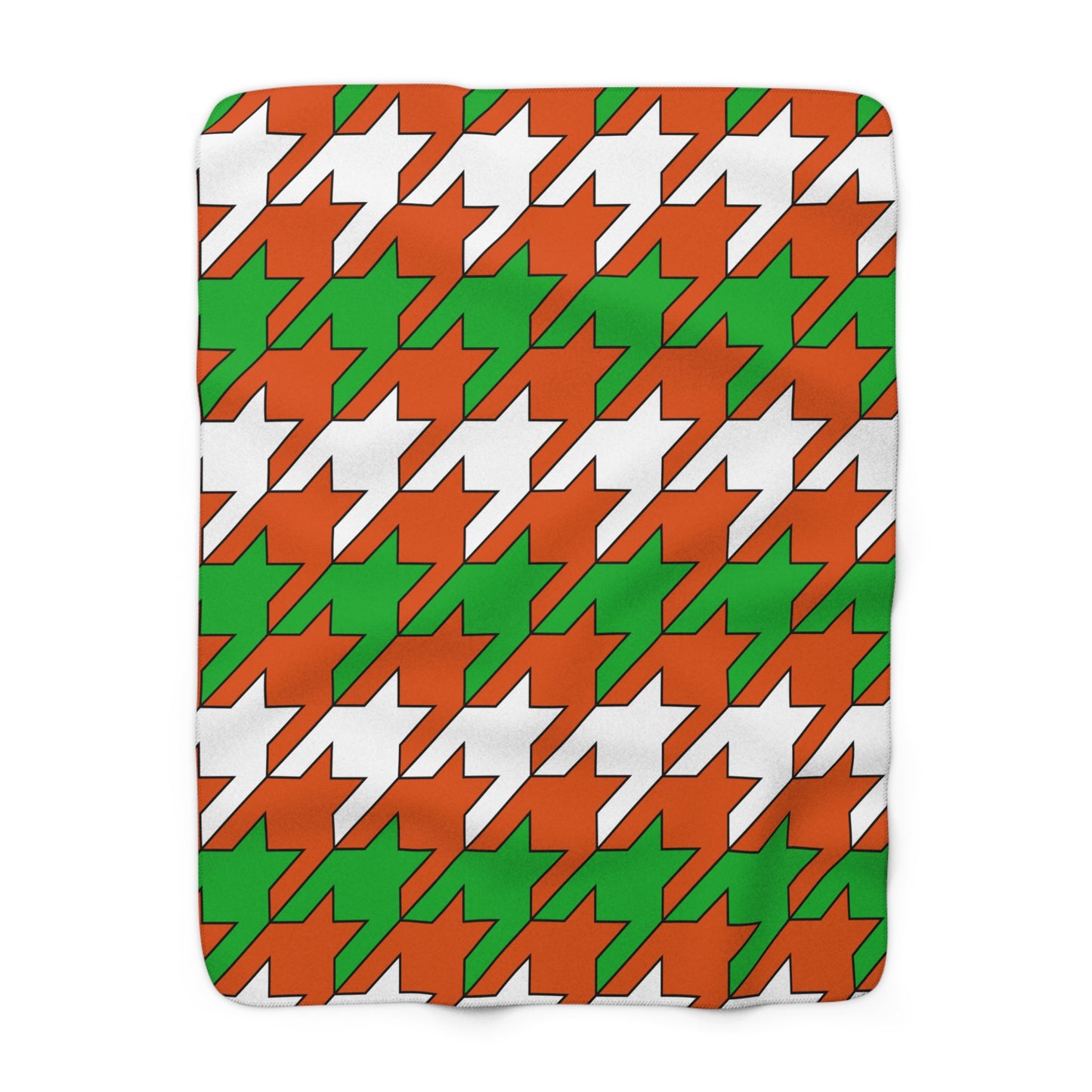 Niger Retro Houndstooth Blanket Throw