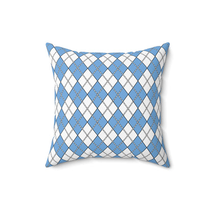 Argentina Retro Argyle Cushion Pillow