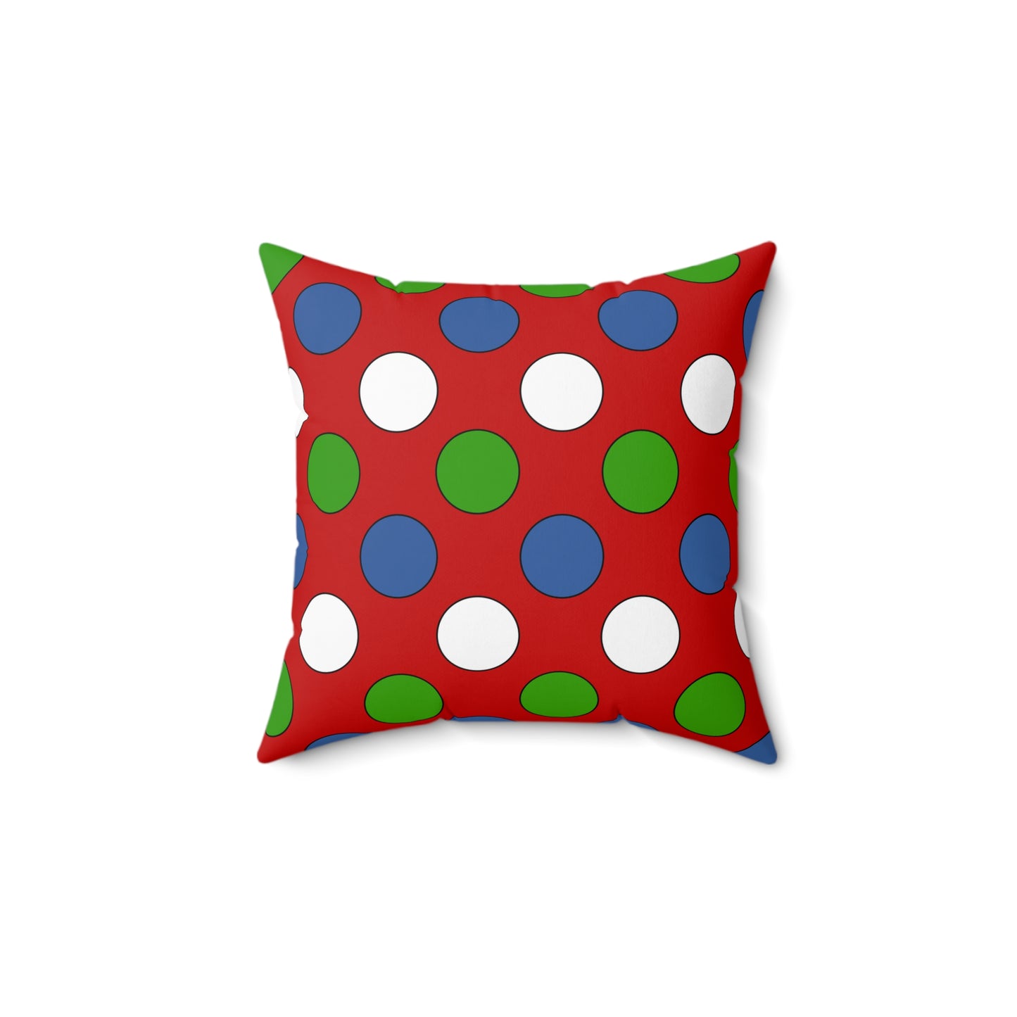 Namibia Retro Polka Dots Cushion Pillow