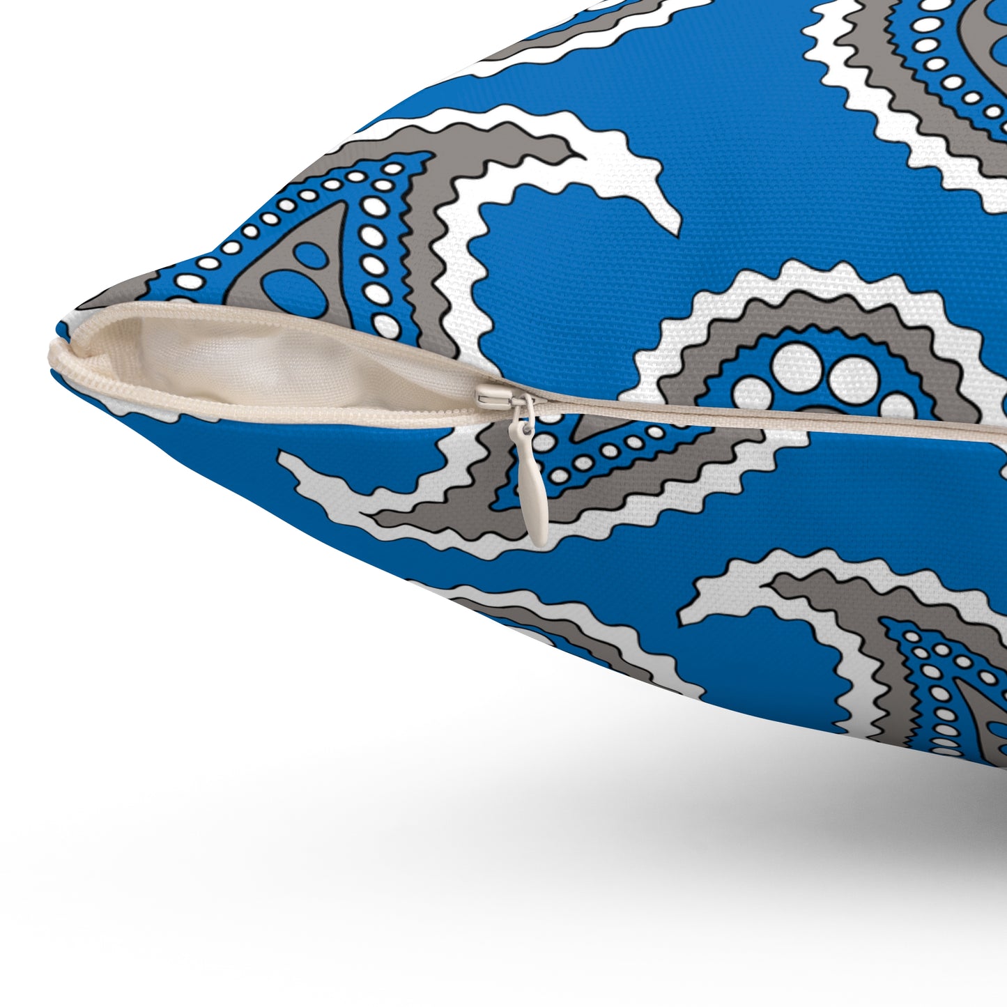 Northern Mariana Islands Retro Paisley Cushion Pillow