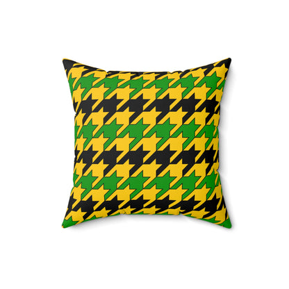 Jamaica Retro Houndstooth Cushion Pillow
