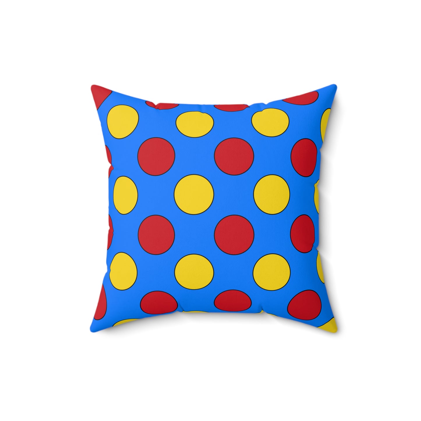 Democratic Republic of the Congo Retro Polka Dots Cushion Pillow