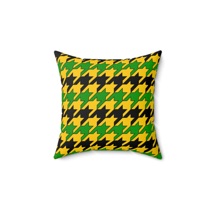 Jamaica Retro Houndstooth Cushion Pillow