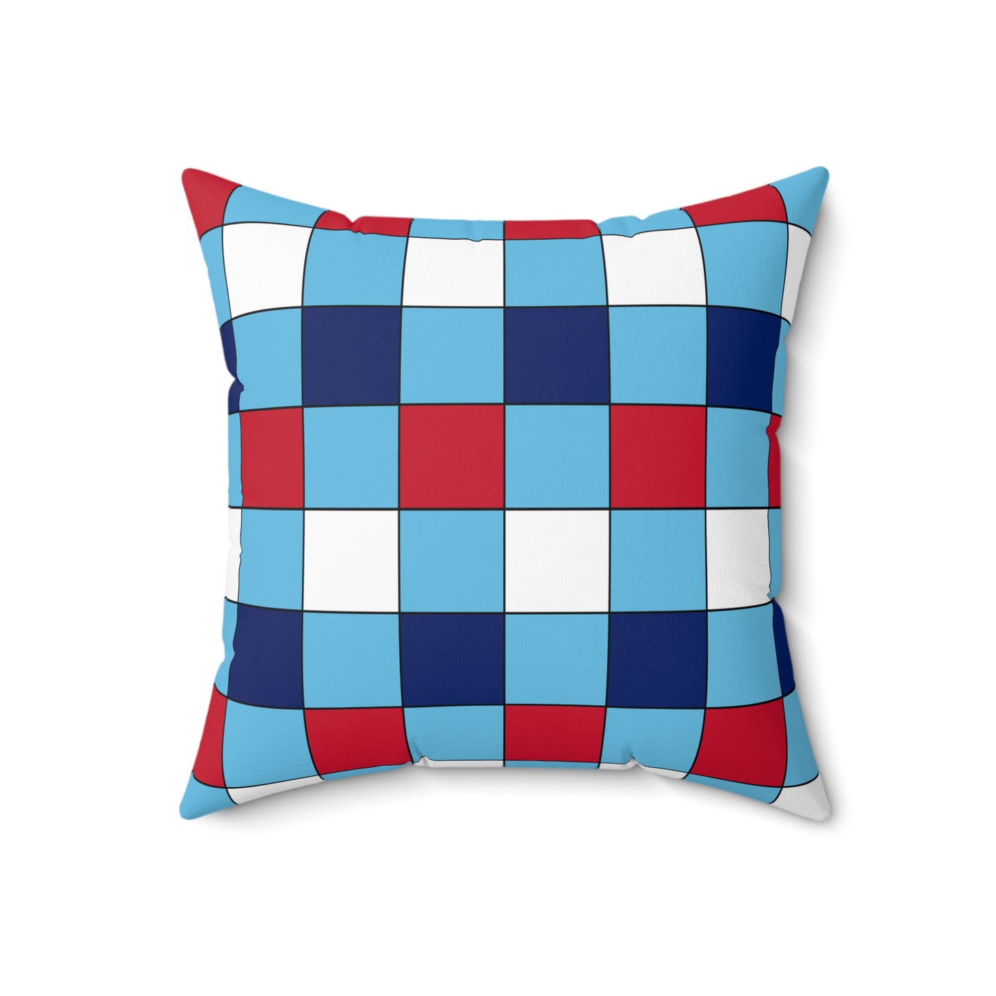 Fiji Retro Check Cushion Pillow