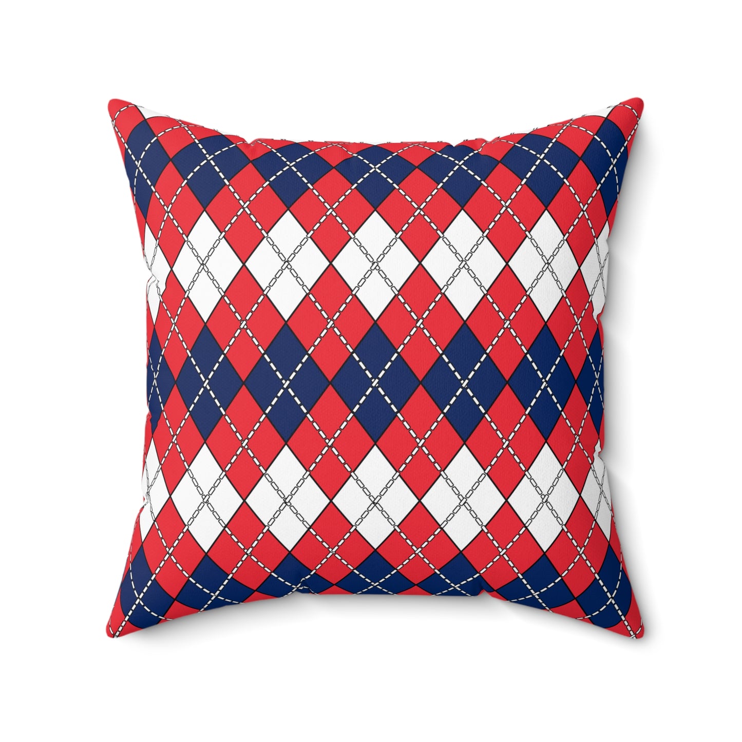 Norway Retro Argyle Cushion Pillow