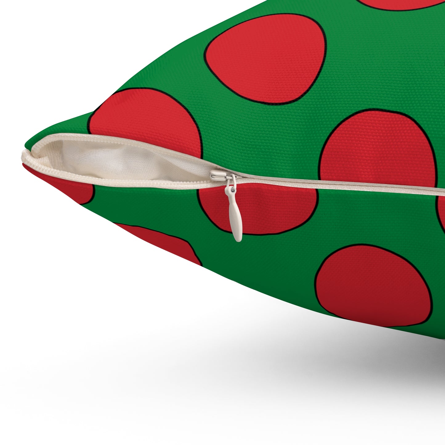 Turkmenistan Retro Polka Dots Cushion Pillow