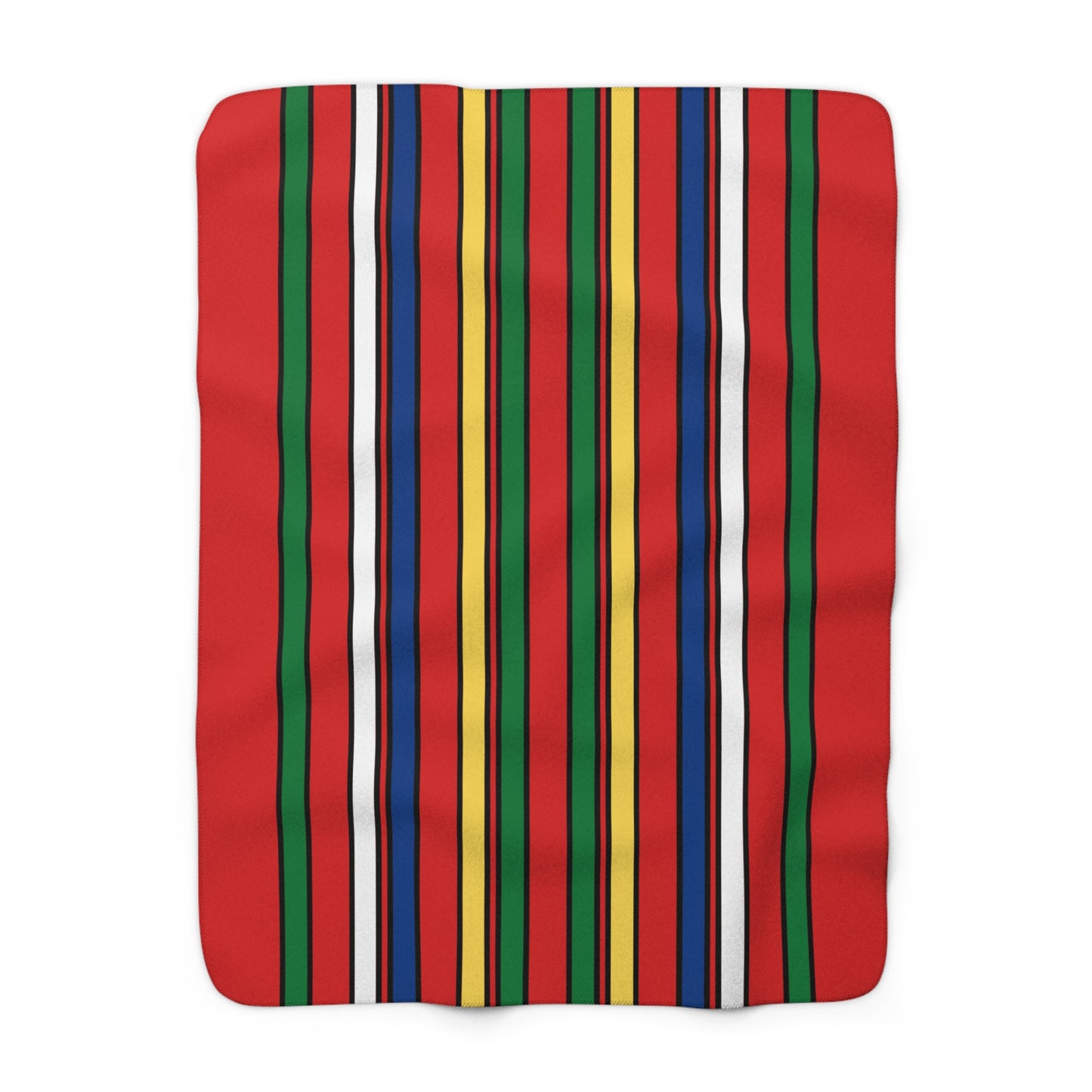 Seychelles Retro Stripes Blanket Throw