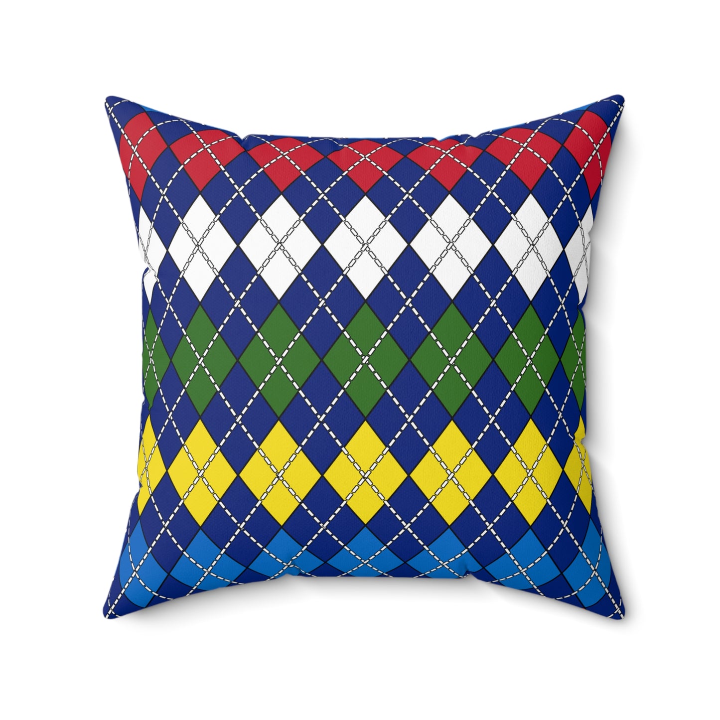 Pitcairn Retro Argyle Cushion Pillow