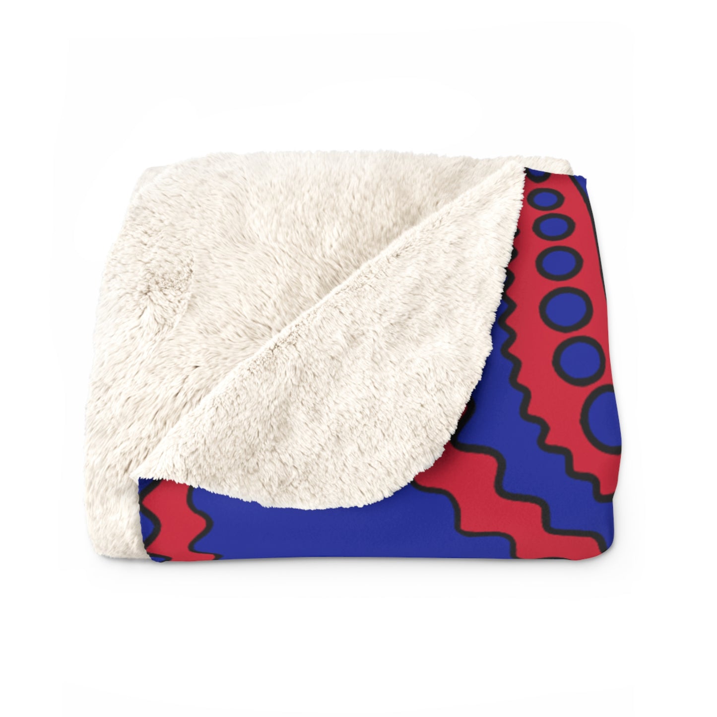Haiti Retro Paisley Blanket Throw