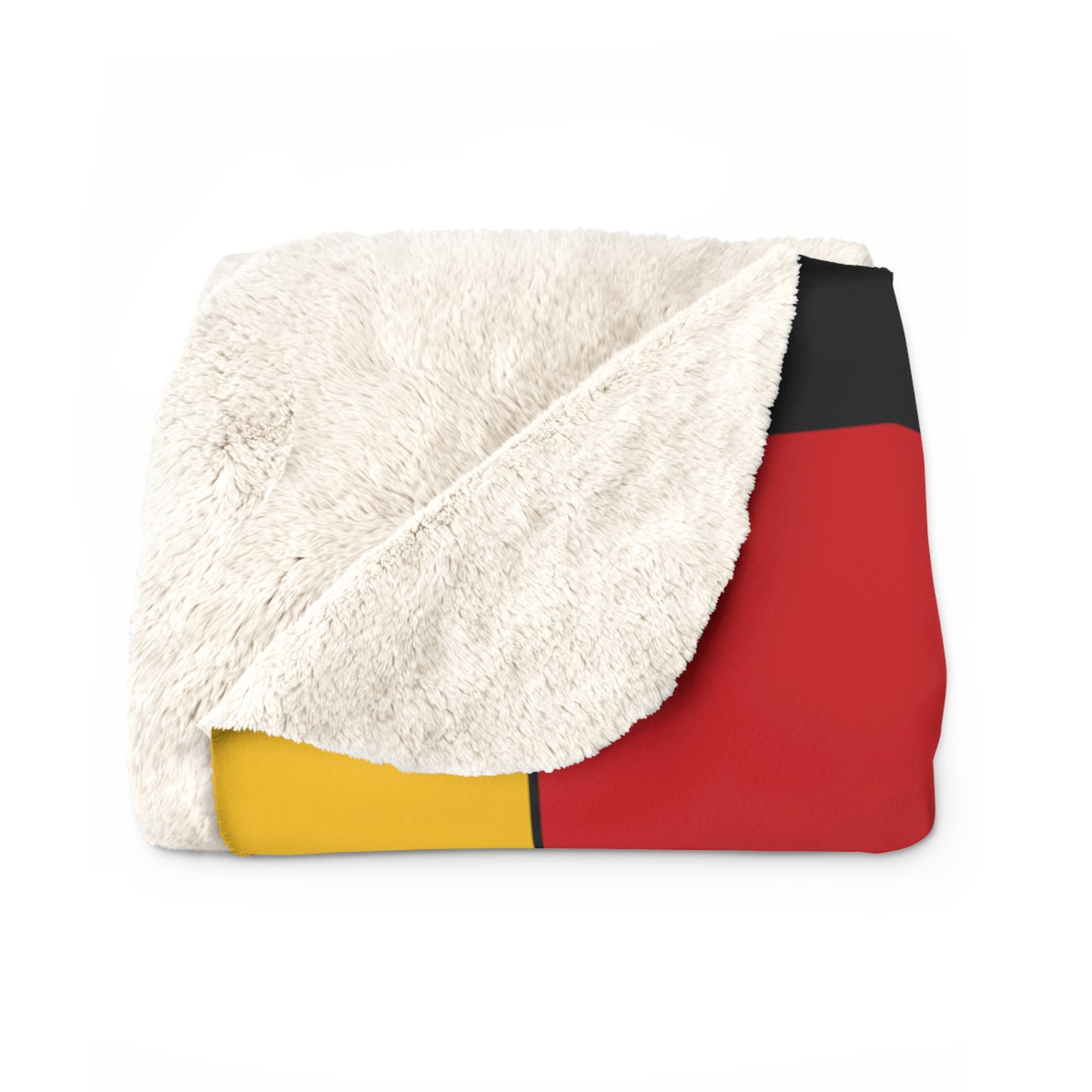 Timor Leste Retro Check Blanket Throw