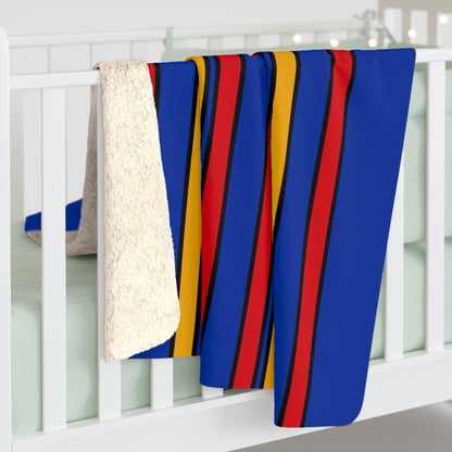 Armenia Retro Stripes Blanket Throw