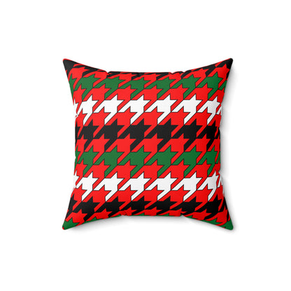 United Arab Emirates Retro Houndstooth Cushion Pillow