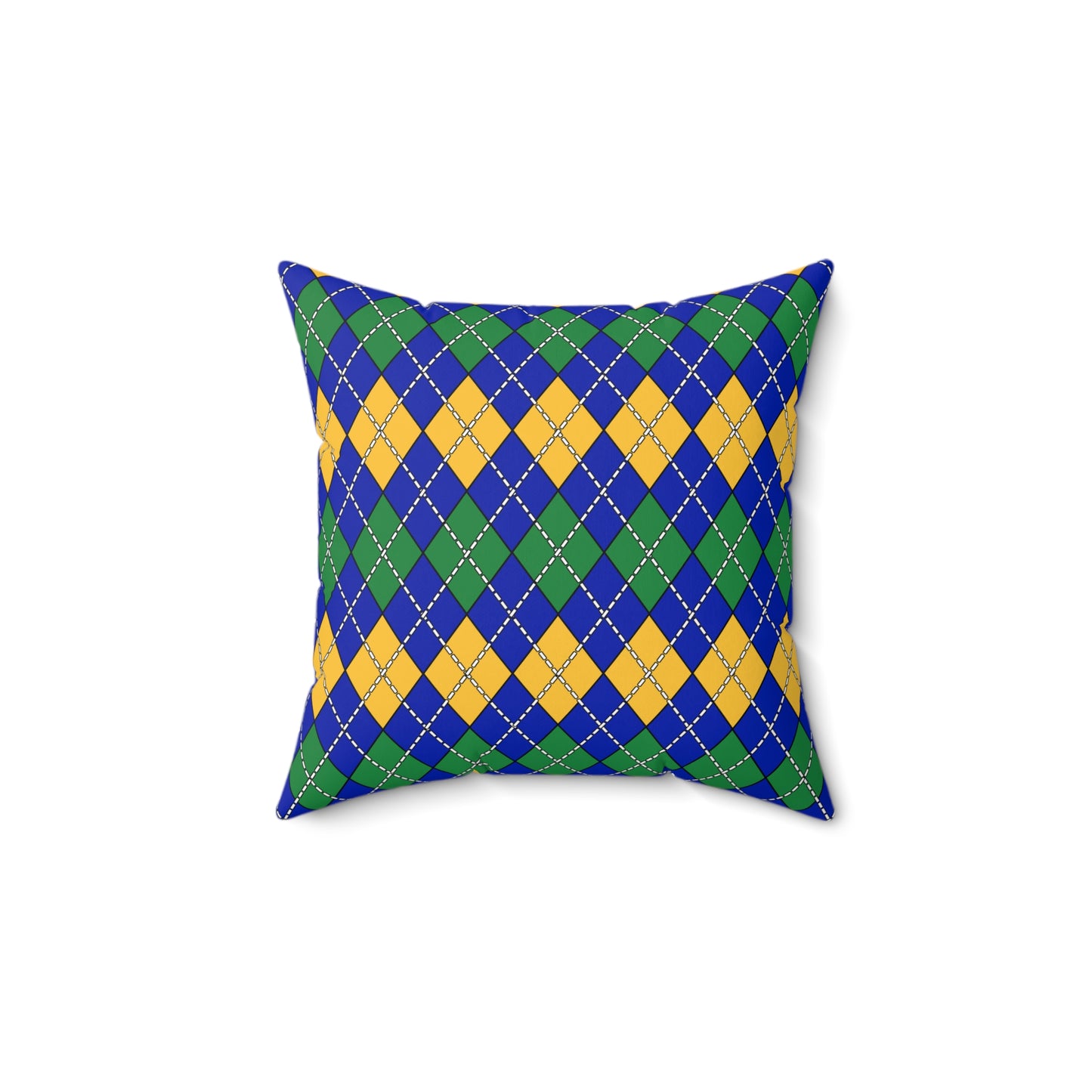 Christmas Island Retro Argyle Cushion Pillow