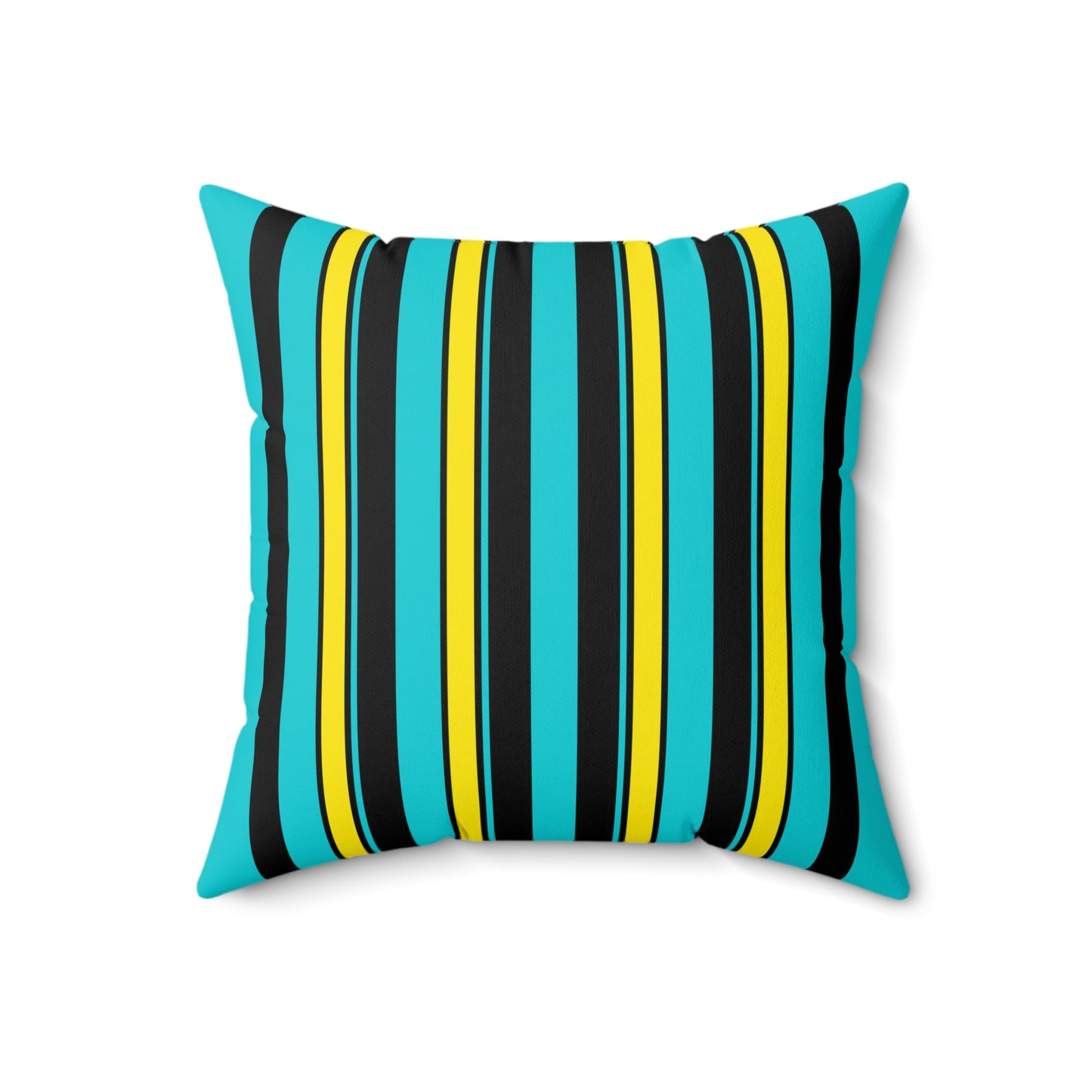 Bahamas Retro Stripes Cushion Pillow