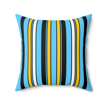 Saint Lucia Retro Stripes Cushion Pillow