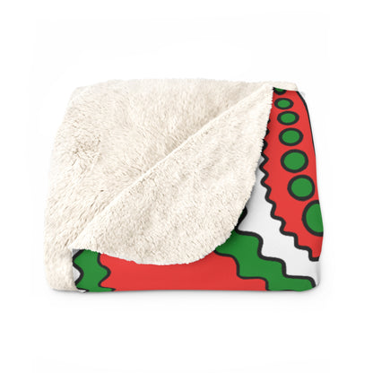 Oman Retro Paisley Blanket Throw