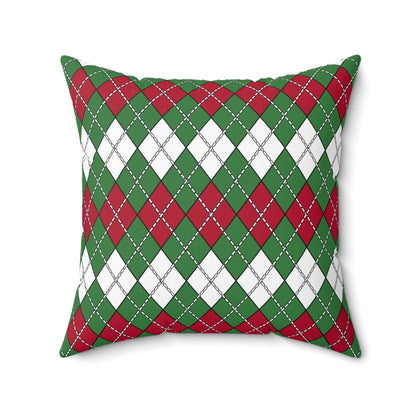 Suriname Retro Argyle Cushion Pillow