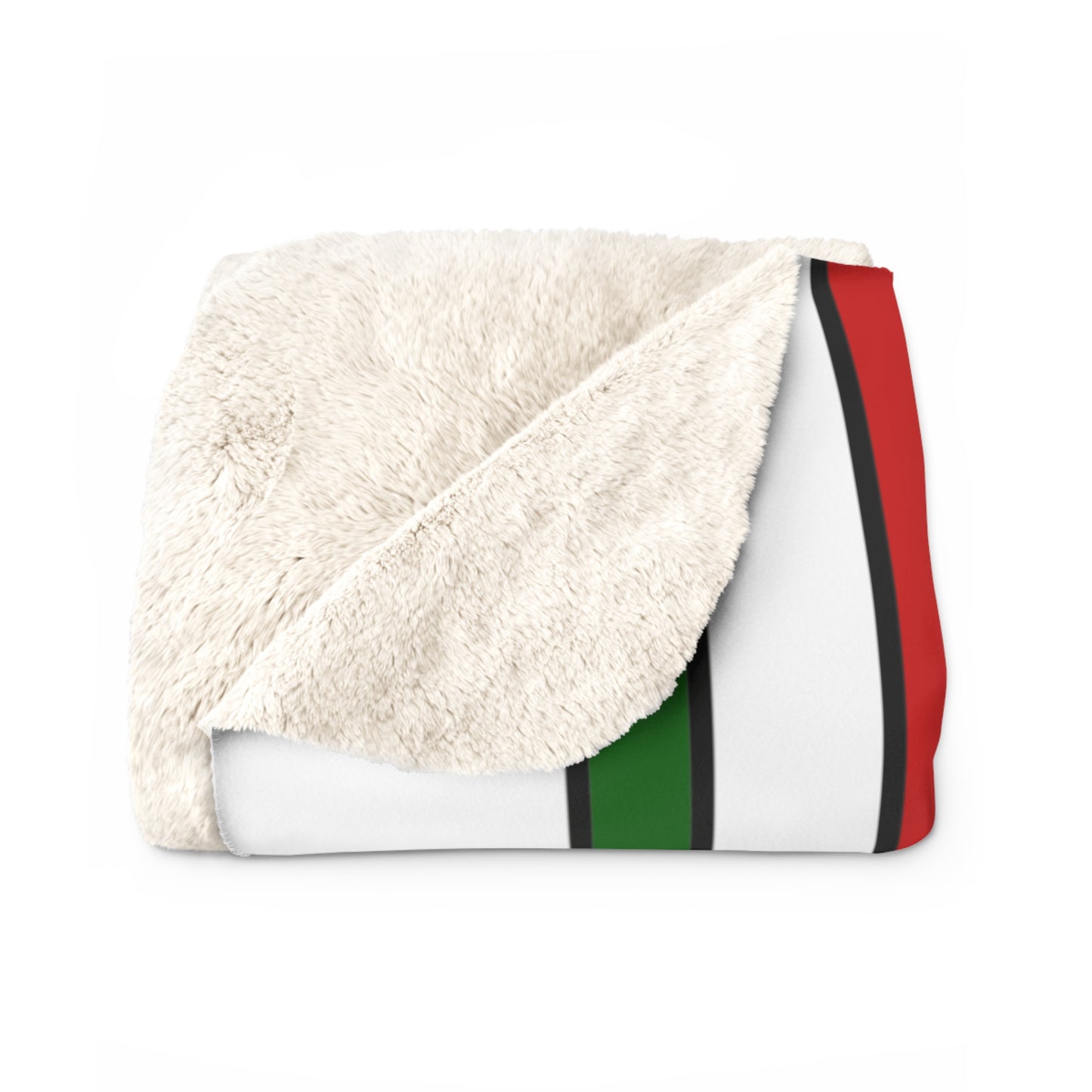 Tajikistan Retro Stripes Blanket Throw