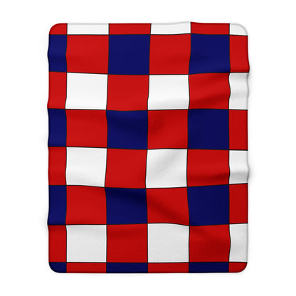 Malaysia Retro Check Blanket Throw