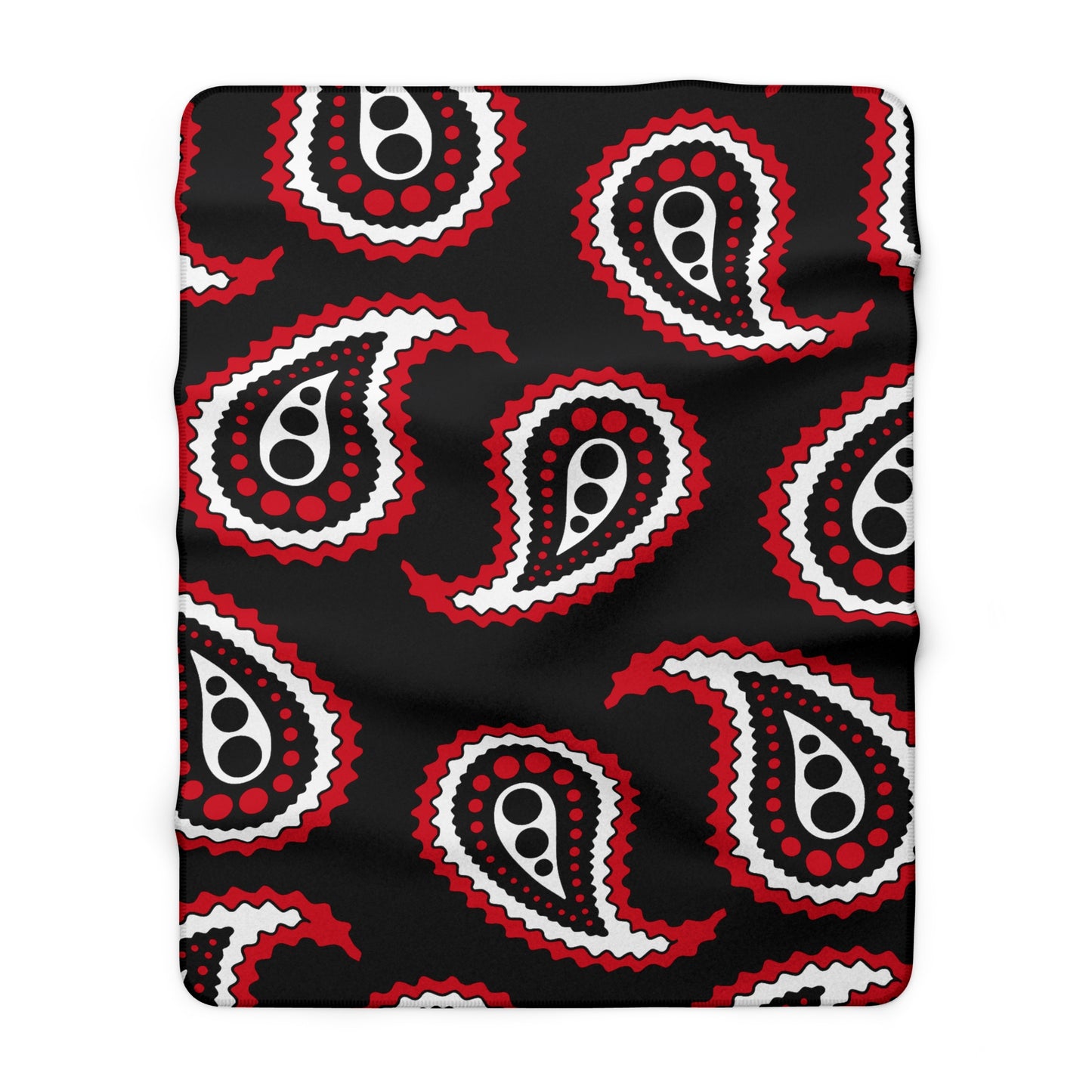 Iraq Retro Paisley Blanket Throw