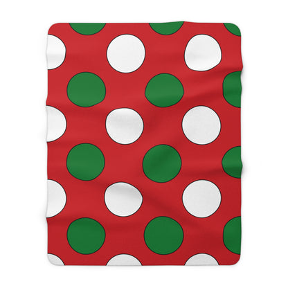 Belarus Retro Polka Dots Blanket Throw