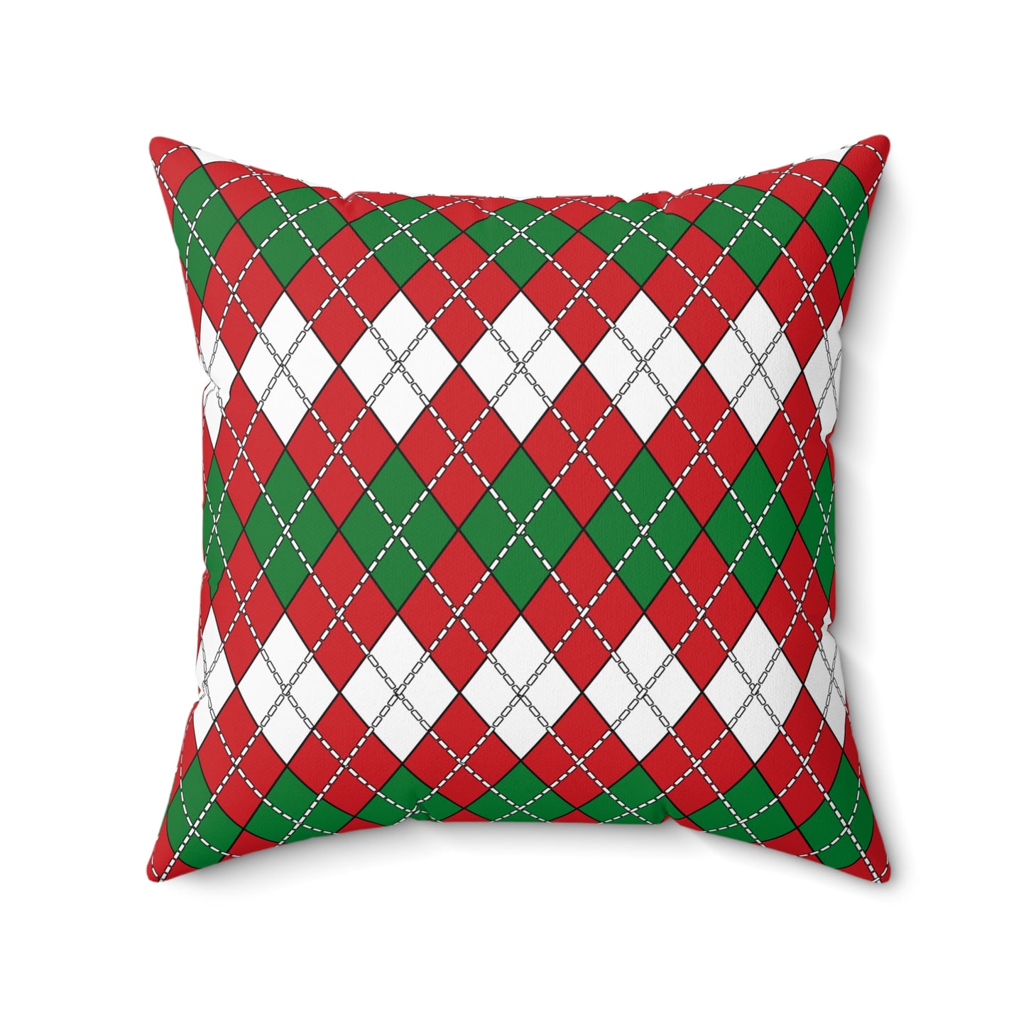 Belarus Retro Argyle Cushion Pillow