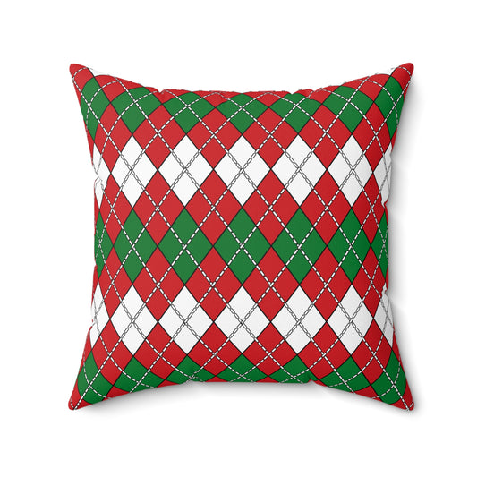 Belarus Retro Argyle Cushion Pillow