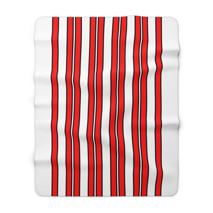 Georgia Retro Stripes Blanket Throw