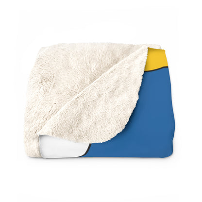 Canary Islands Retro Polka Dots Blanket Throw