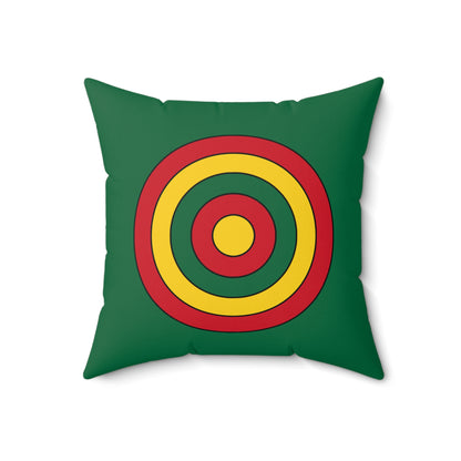 Ghana Retro Target Cushion Pillow