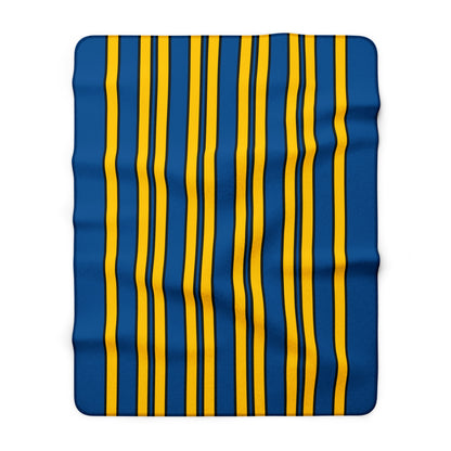 Sweden Retro Stripes Blanket Throw