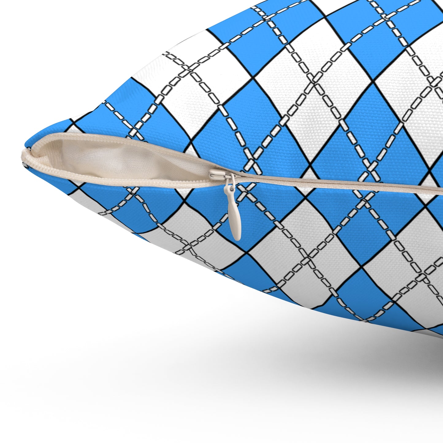 Somalia Retro Argyle Cushion Pillow