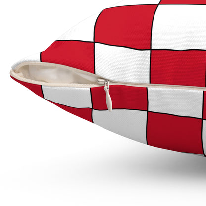 Jersey Retro Check Cushion Pillow