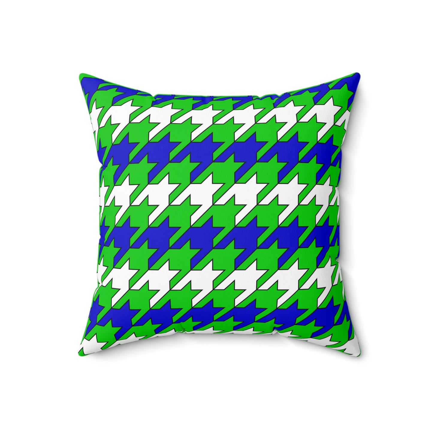 Sierra Leone Retro Houndstooth Cushion Pillow