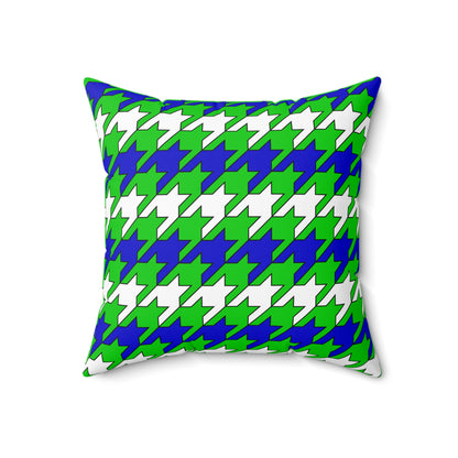 Sierra Leone Retro Houndstooth Cushion Pillow