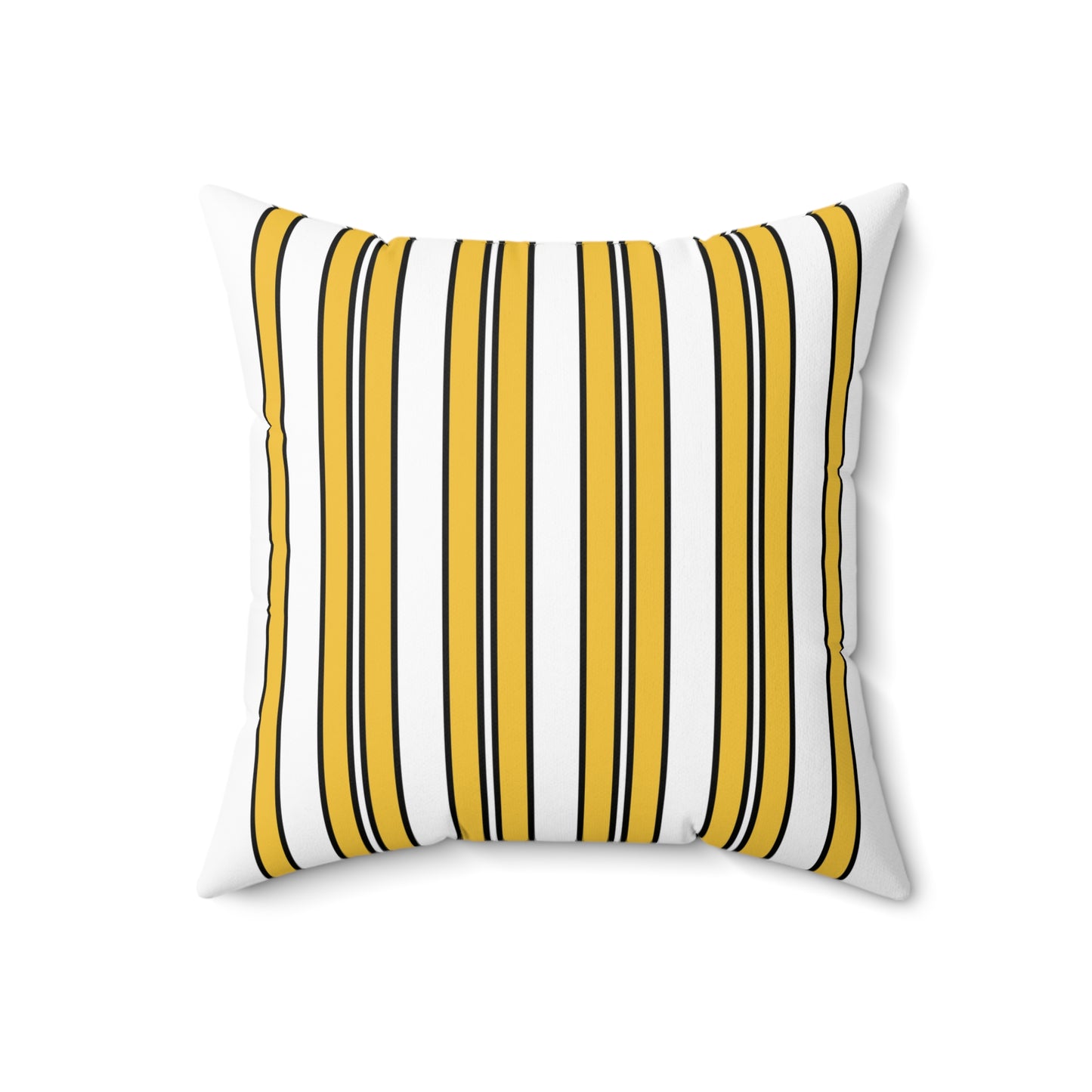 United States Virgin Islands Retro Stripes Cushion Pillow