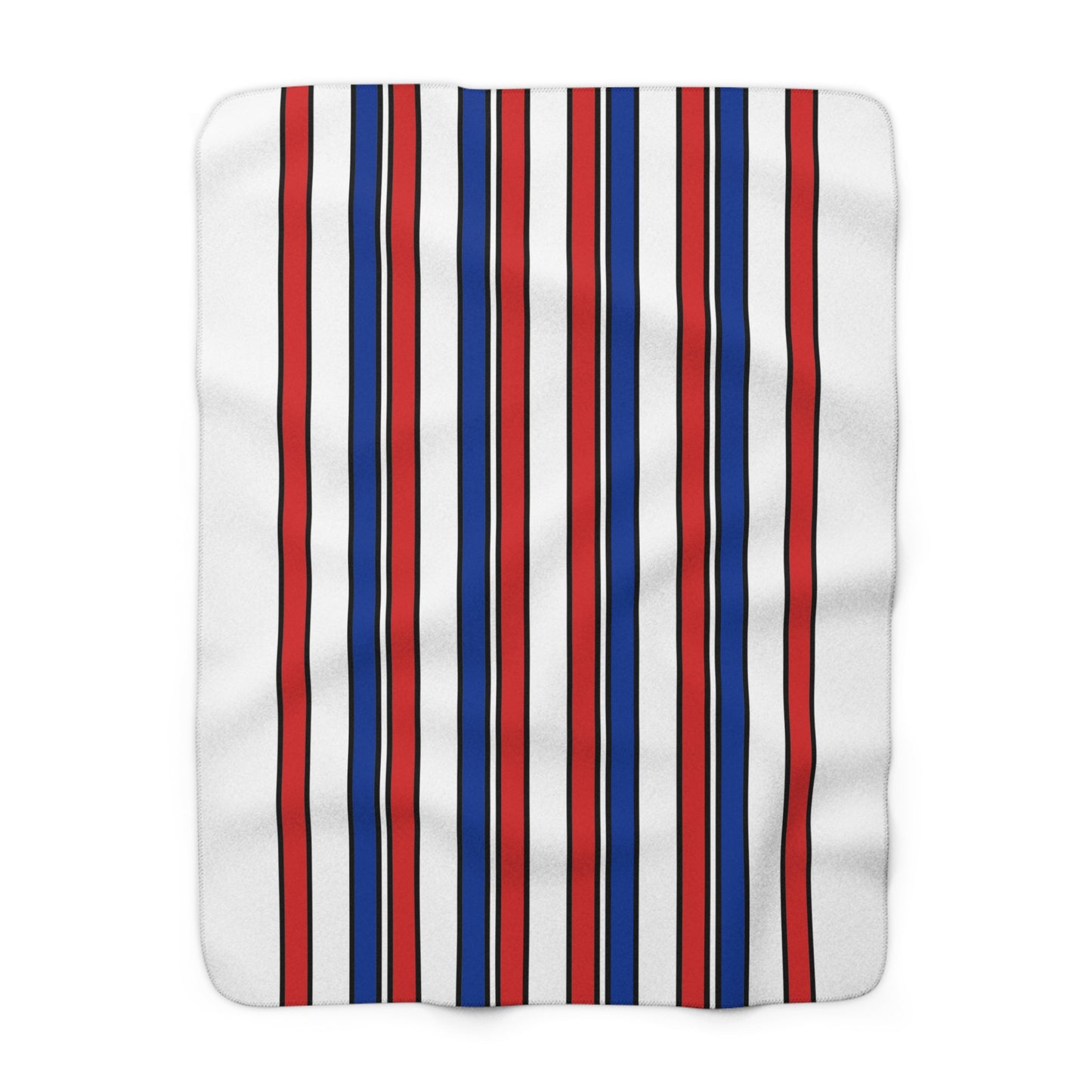 Faroe Islands Retro Stripes Blanket Throw