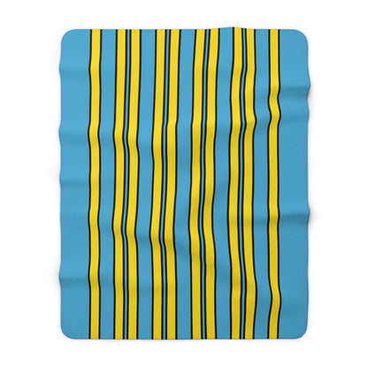 Palau Retro Stripes Blanket Throw