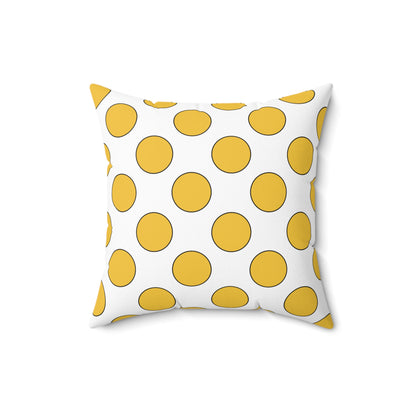 United States Virgin Islands Retro Polka Dots Cushion Pillow