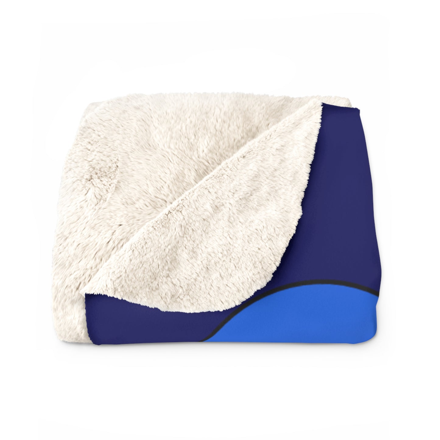 Tristan Da Cunha Retro Polka Dots Blanket Throw