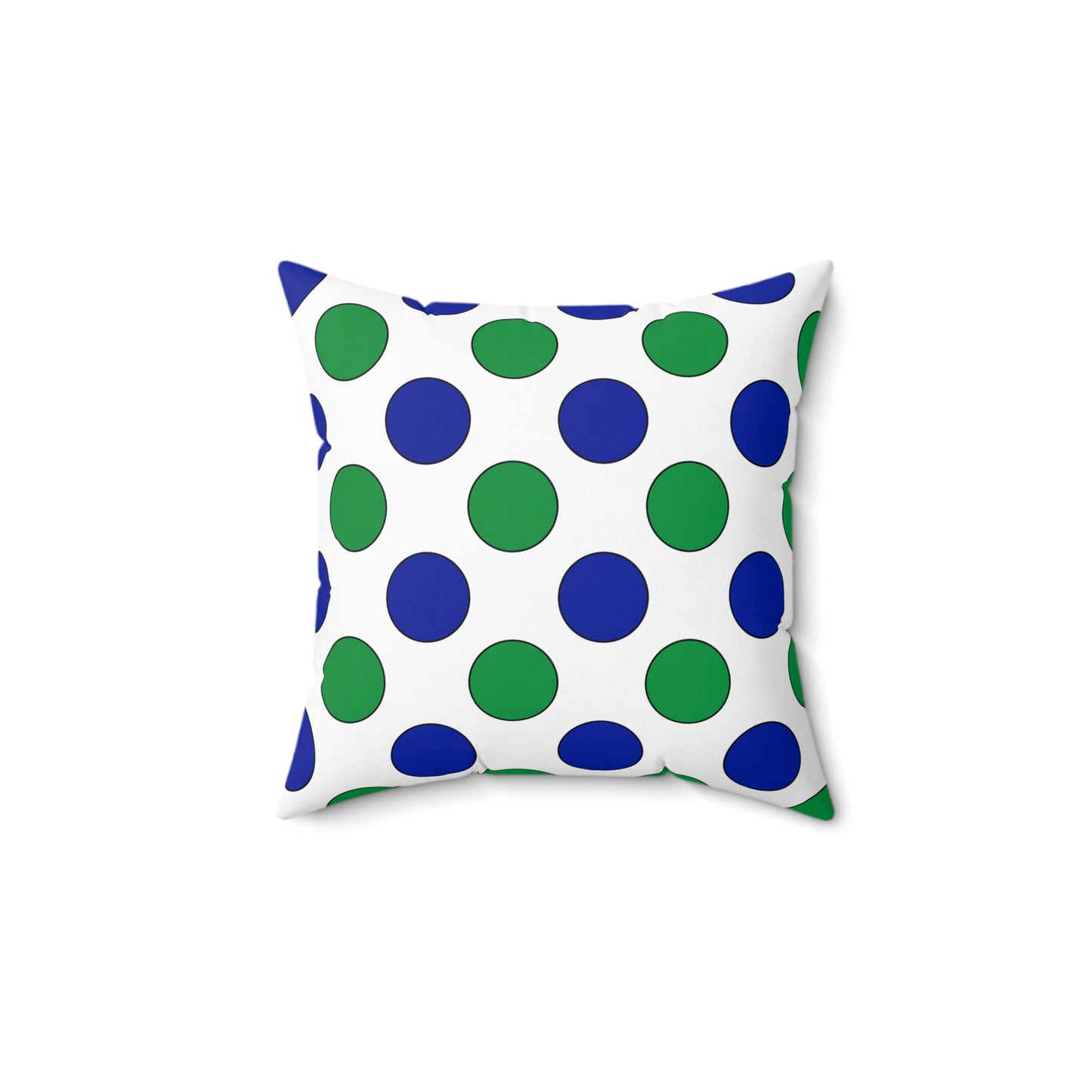 Lesotho Retro Polka Dots Cushion Pillow