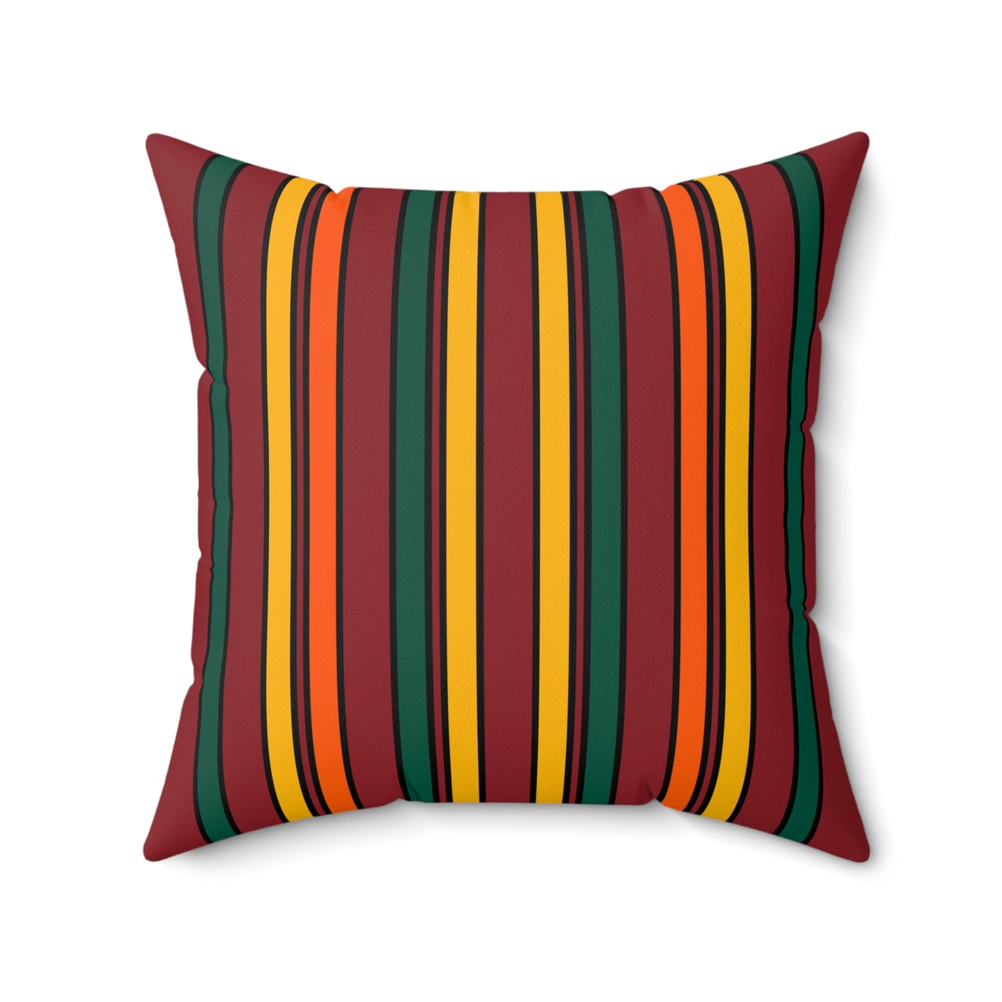 Sri Lanka Retro Stripes Cushion Pillow