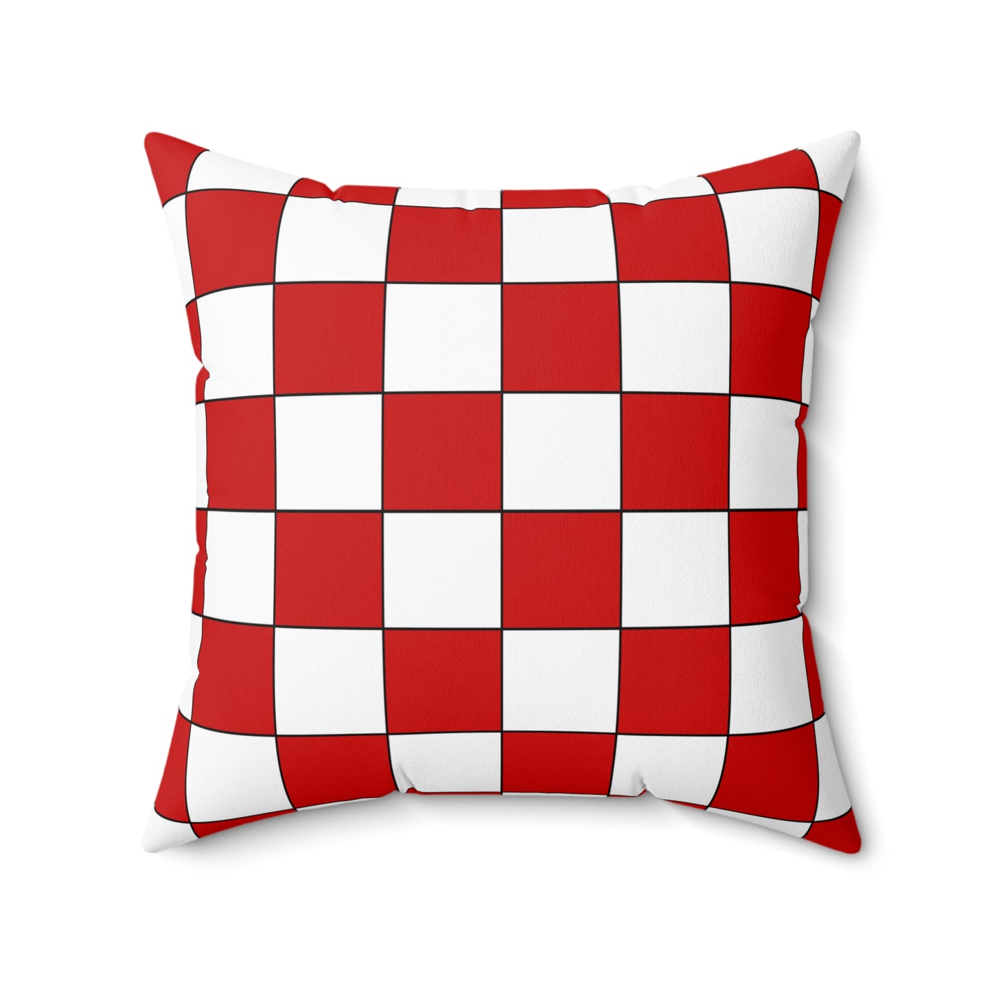 Northern Ireland Retro Check Cushion Pillow