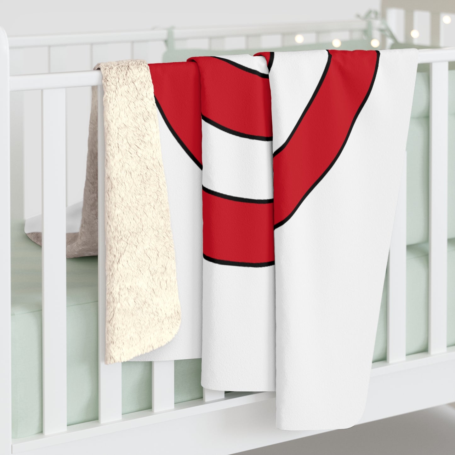England Retro Target Blanket Throw