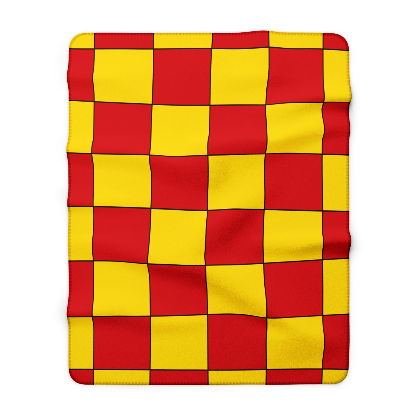 Catalonia Retro Check Blanket Throw