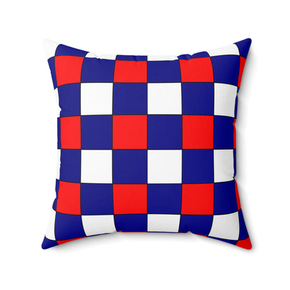 Australia Retro Check Cushion Pillow