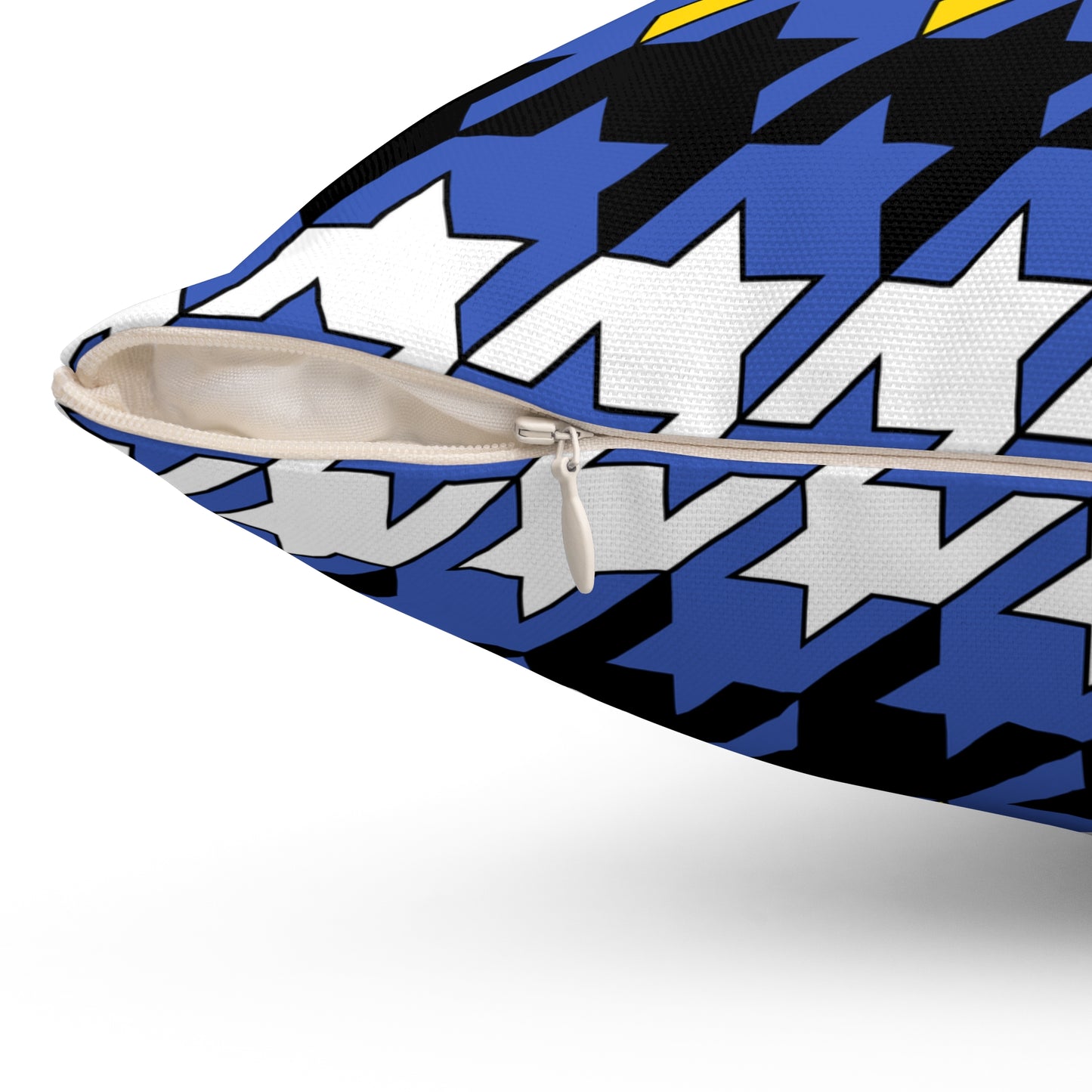 Eswatini Retro Houndstooth Cushion Pillow