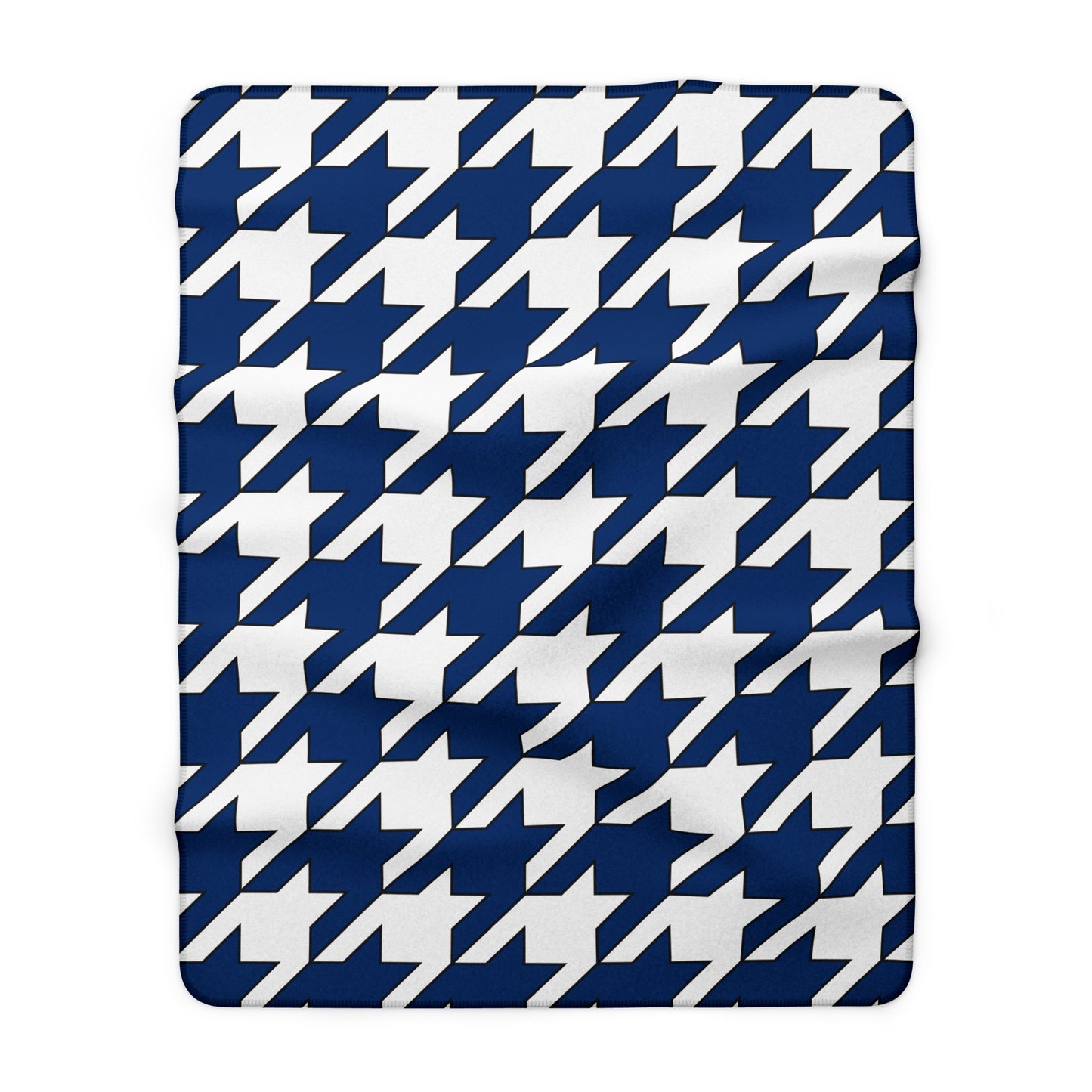 Finland Retro Houndstooth Blanket Throw